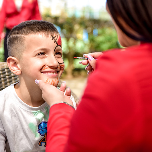 face painting